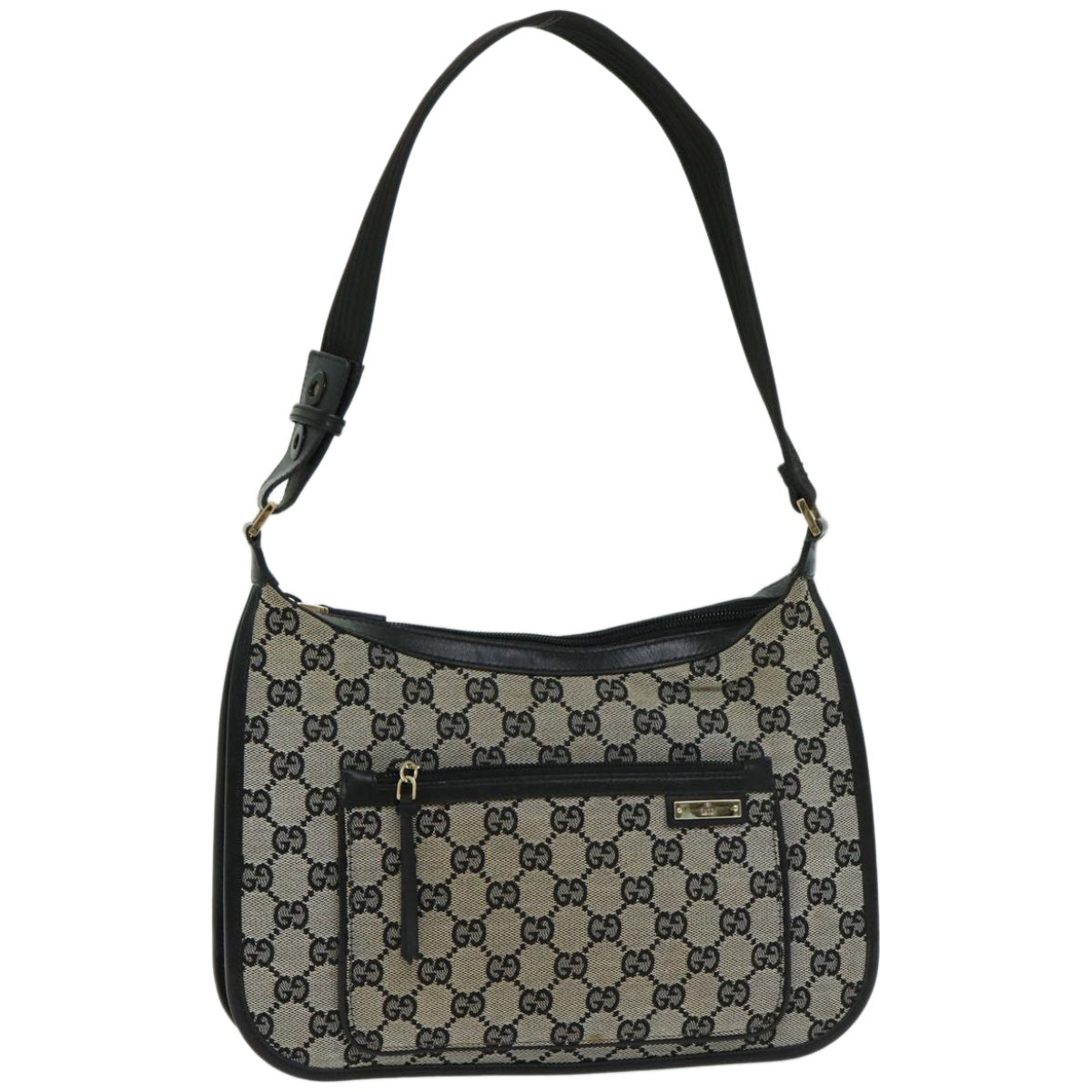 GUCCI GG Canvas Shoulder Bag Beige 001 4198  10645