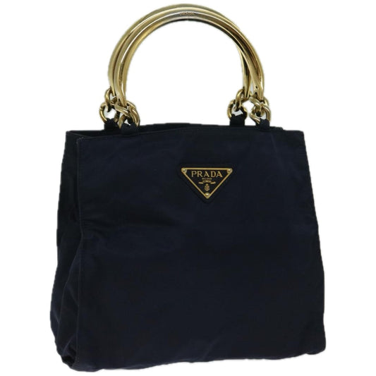 Luxury PradaHand Bag Nylon Navy yk10804
