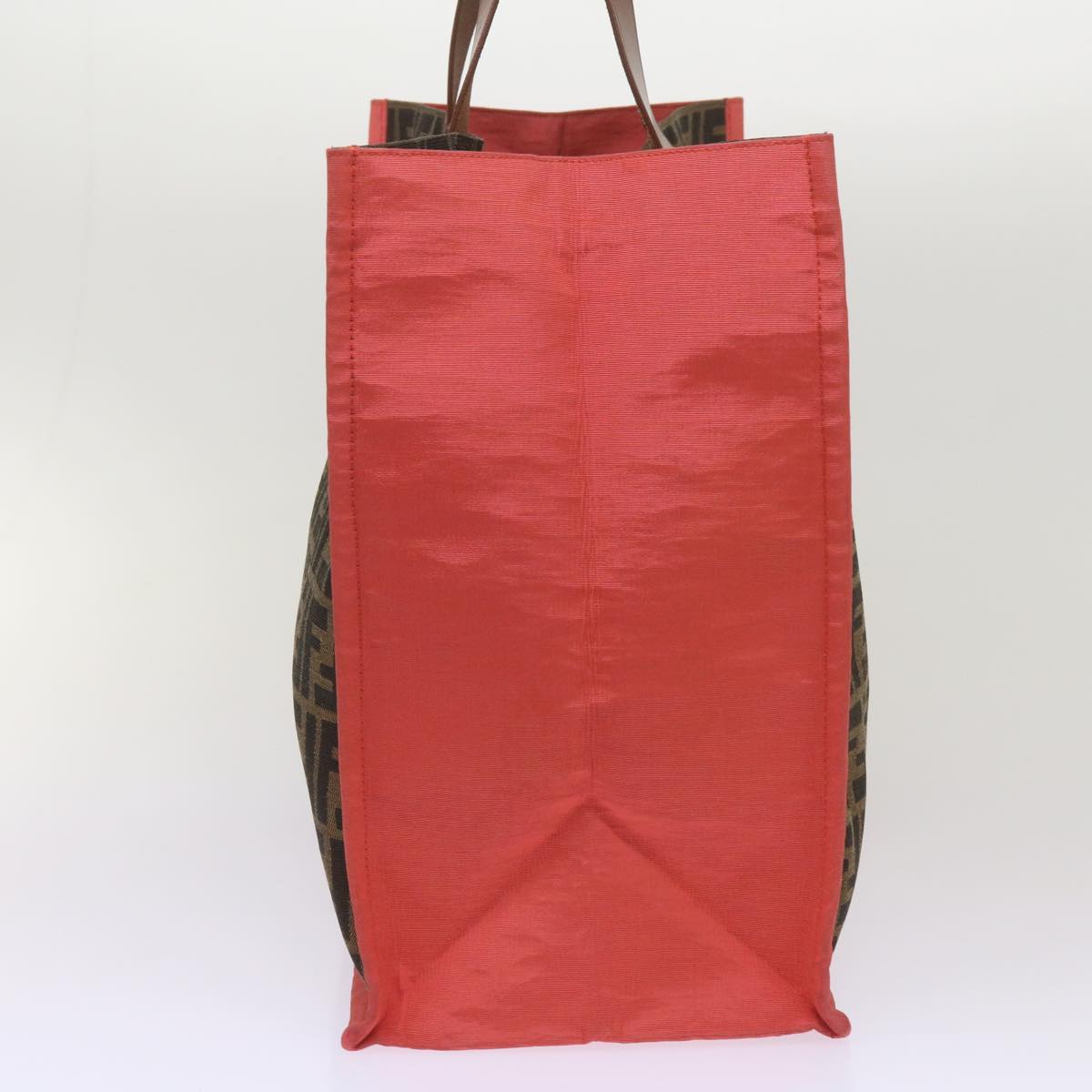 Luxury FendiZucca Canvas Tote Bag Black Brownyk10891