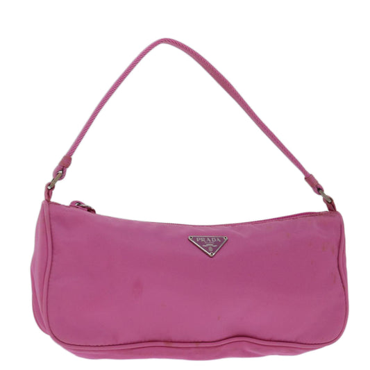 Luxury PradaAccessory Pouch Nylon Pink yk11037