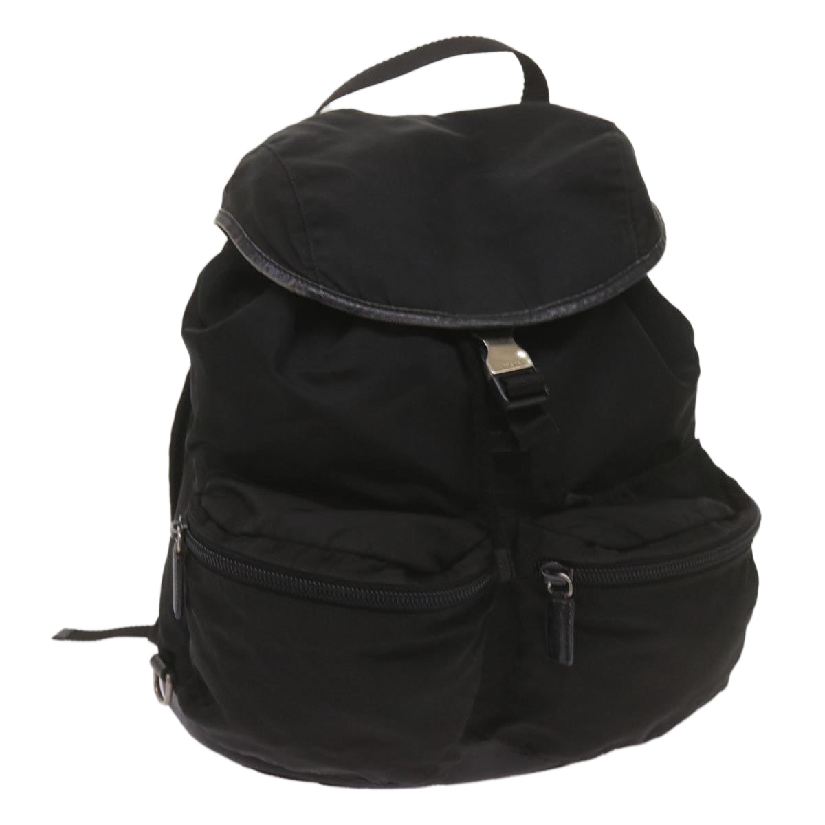 Luxury PradaBackpack Nylon Black yk11052