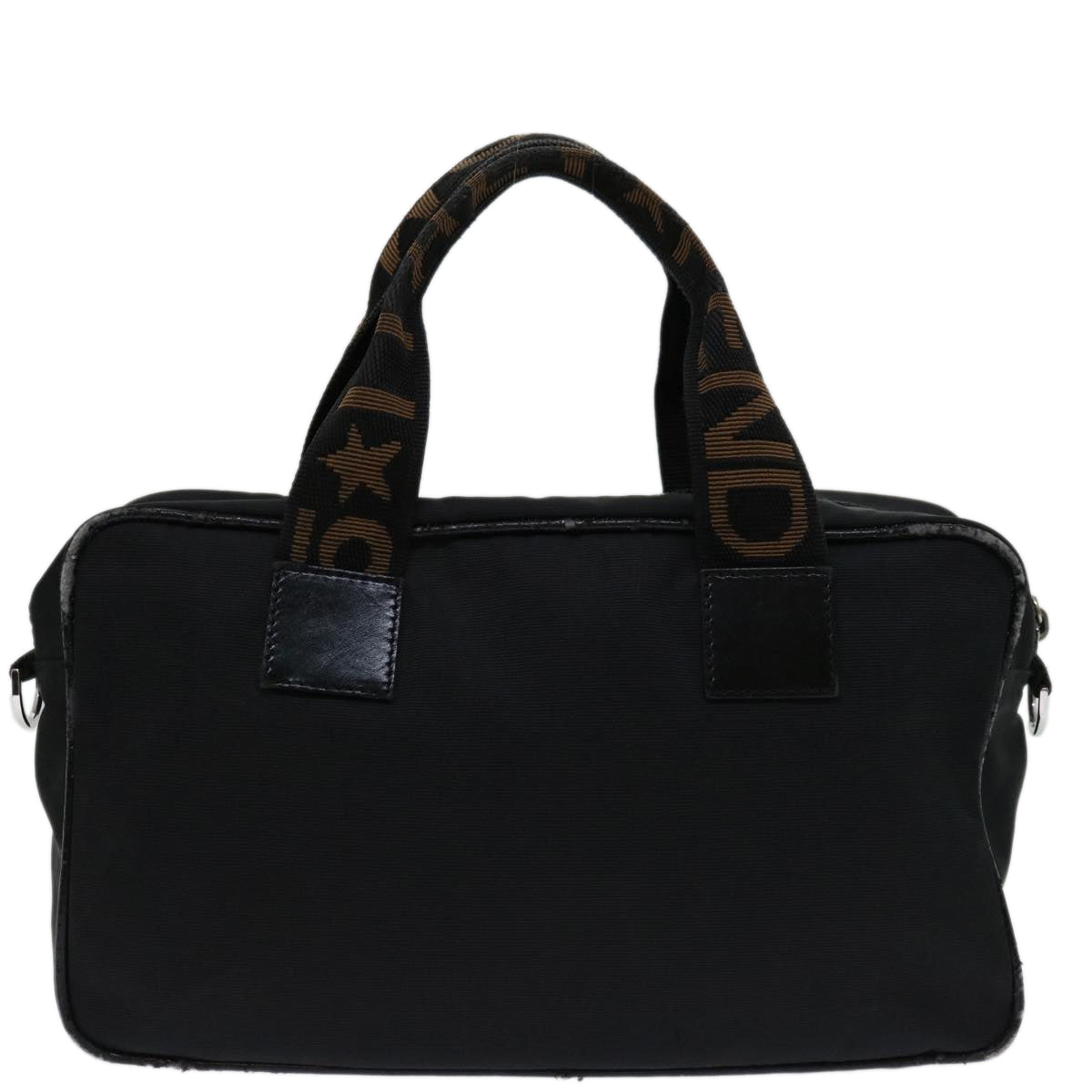 Luxury FendiHand Bag Canvas Blackyk11127