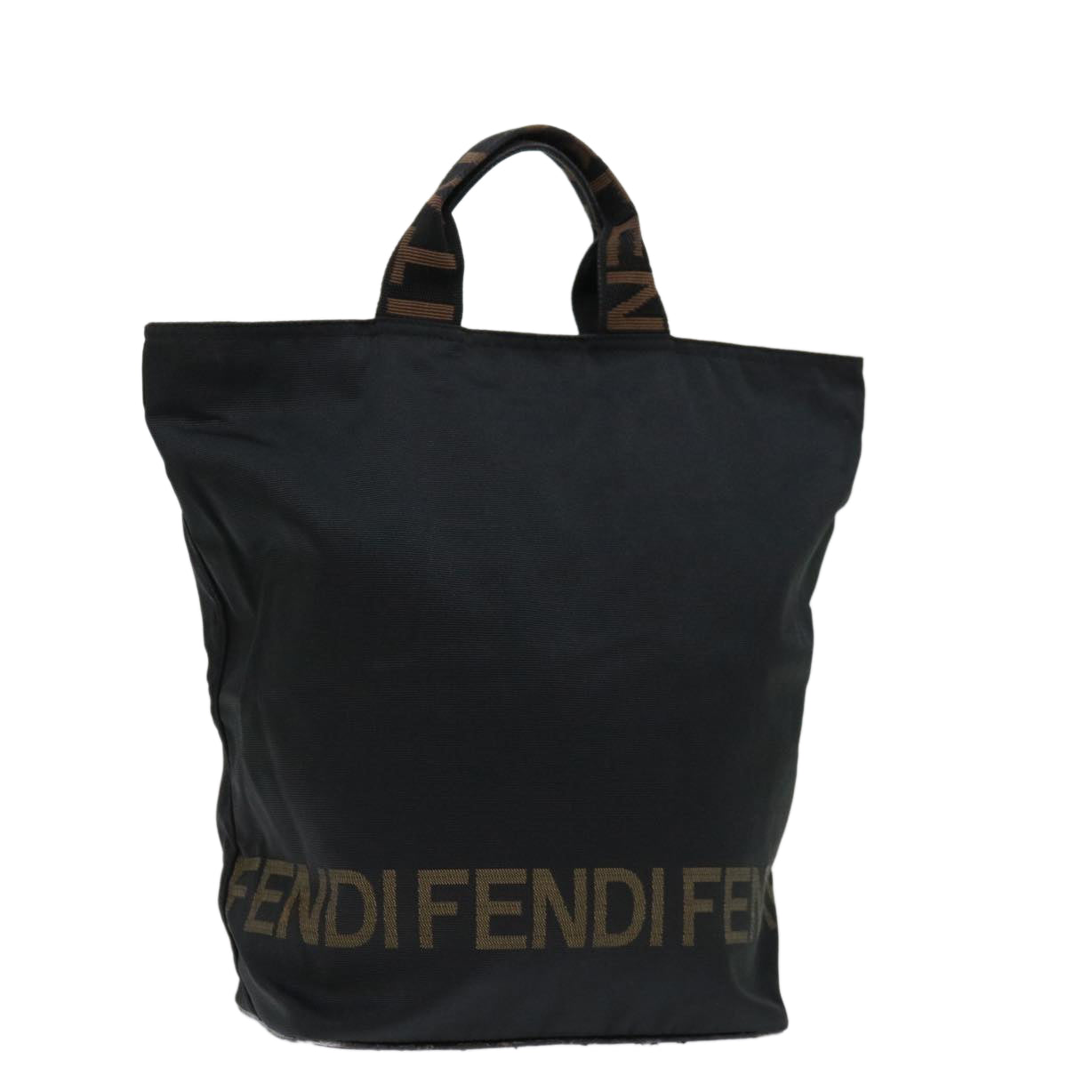 Luxury FendiHand Bag Canvas Blackyk11128
