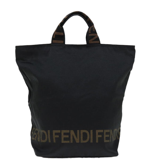 Luxury FendiHand Bag Canvas Blackyk11128
