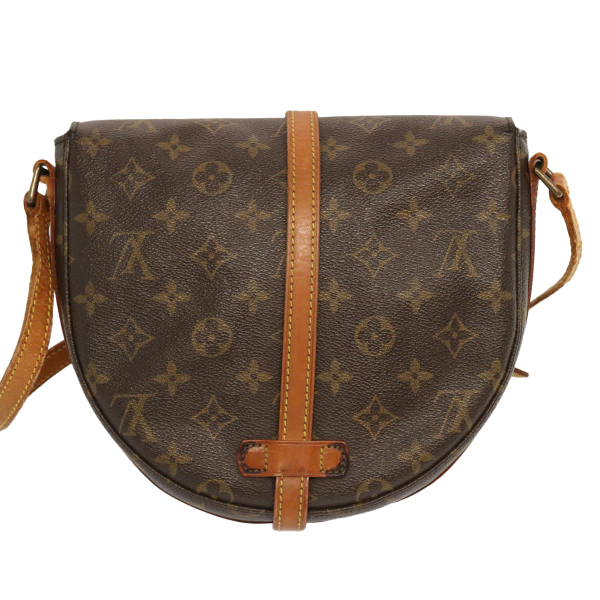 LOUIS VUITTON Monogram Chantilly MM Shoulder Bag M51233 LV yk11230