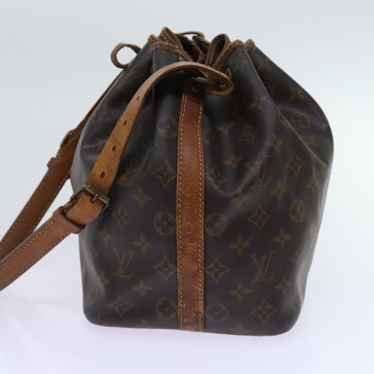 LOUIS VUITTON Monogram Petit Noe Shoulder Bag M42226 LV yk11305