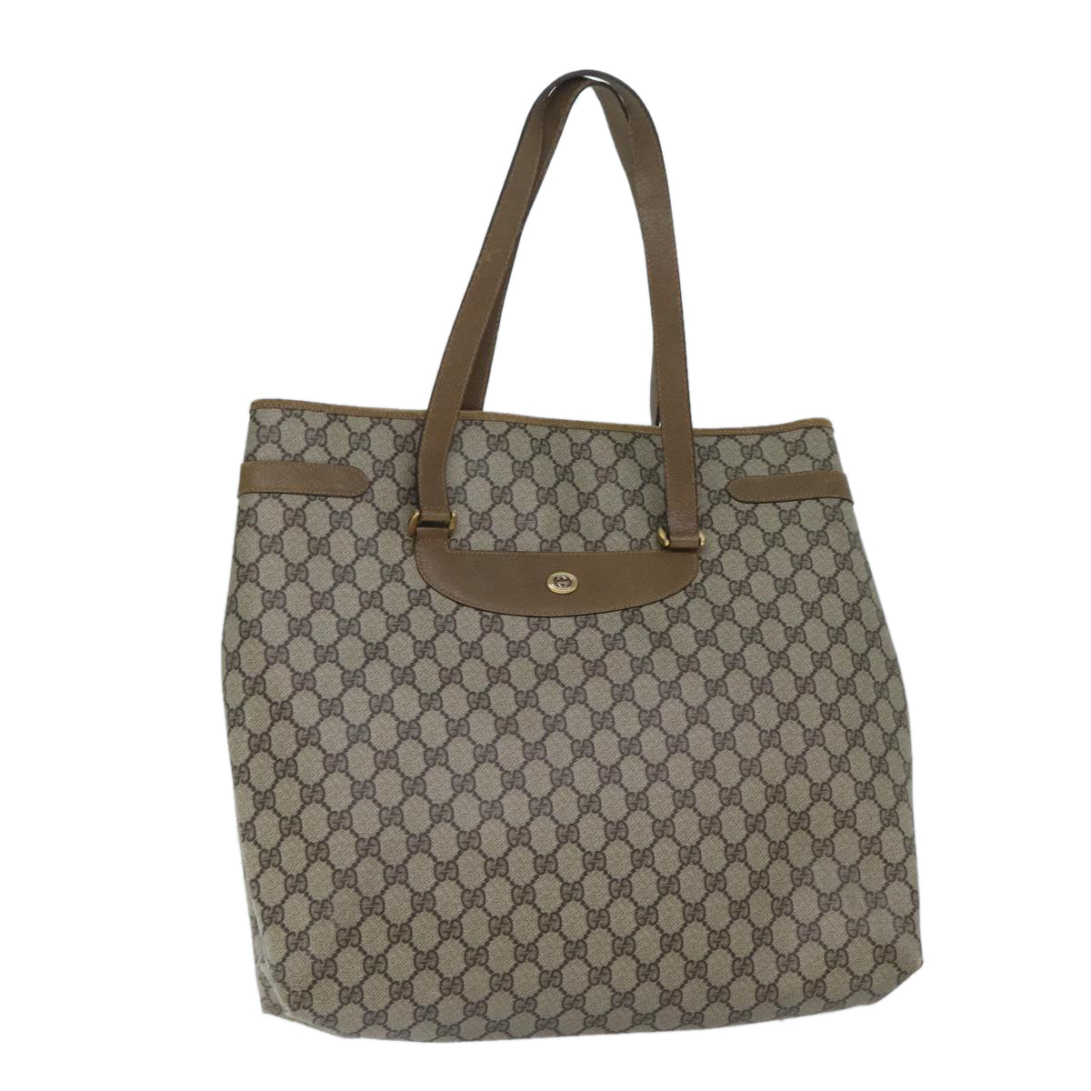 Luxury Gucci Trending 2025 GG Supreme Tote Bag PVC Beige 39 02 061  11324