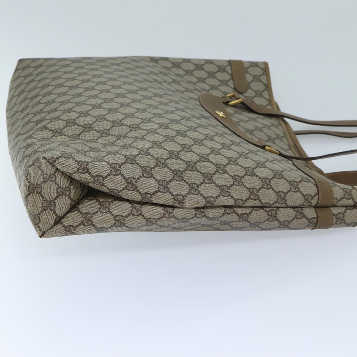 Luxury Gucci Trending 2025 GG Supreme Tote Bag PVC Beige 39 02 061  11324