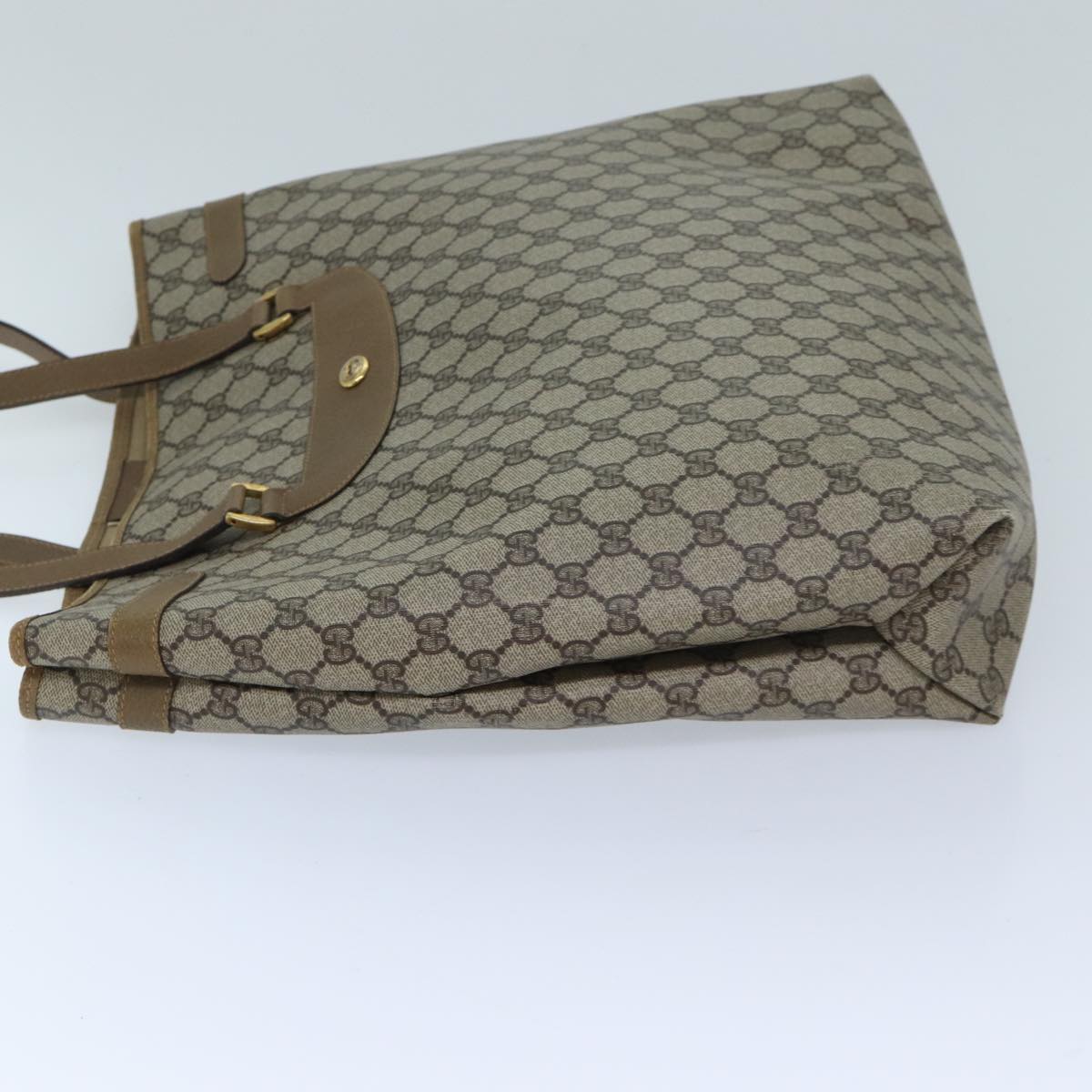 Luxury Gucci Trending 2025 GG Supreme Tote Bag PVC Beige 39 02 061  11324