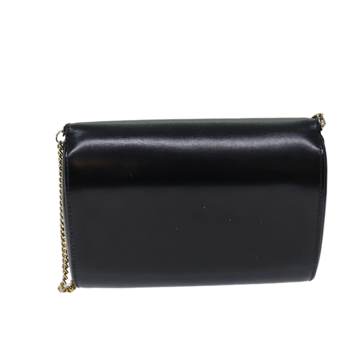 Luxury Gucci Trending 2025 Interlocking Chain Shoulder Bag Leather Black  11350