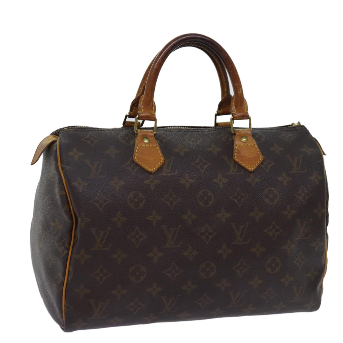 LOUIS VUITTON Monogram Speedy 30 Hand Bag M41526 LV yk11351