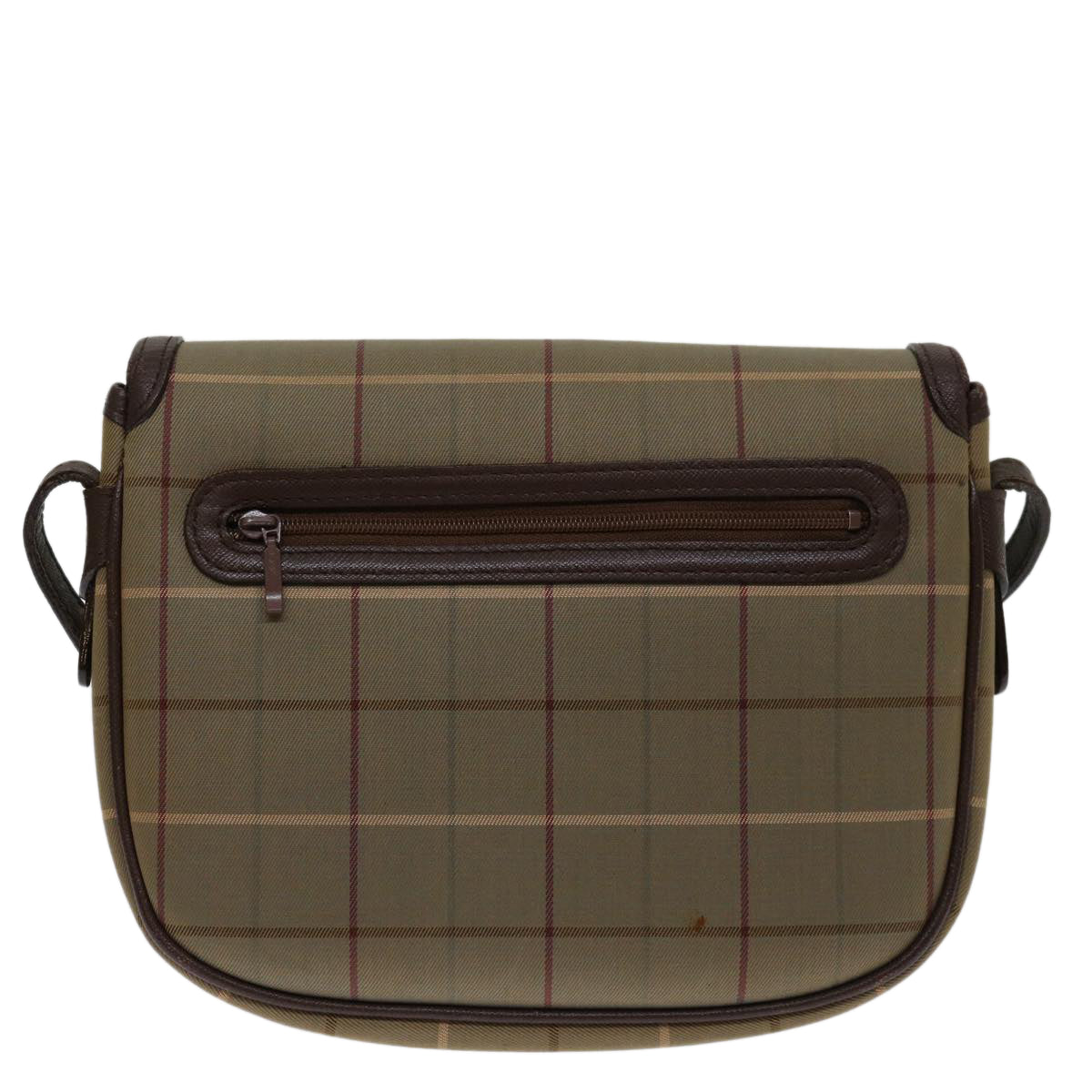 Luxury BurberrySs Nova Check Shoulder Bag Canvas Beige Auth yk11355