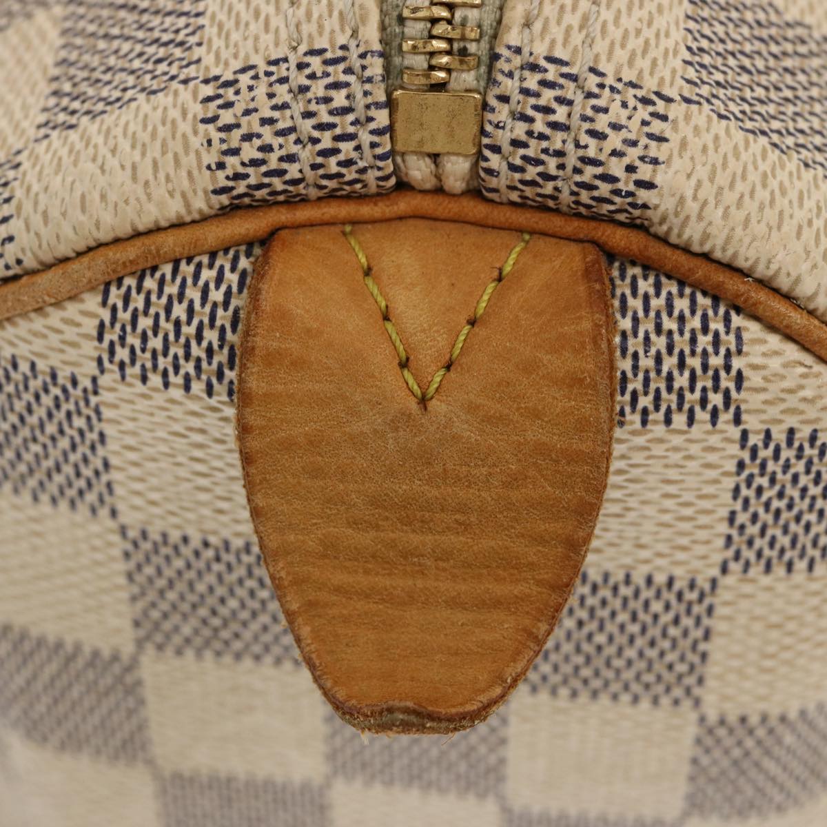 LOUIS VUITTON Damier Azur Speedy 30 Hand Bag N41533 LV yk11356