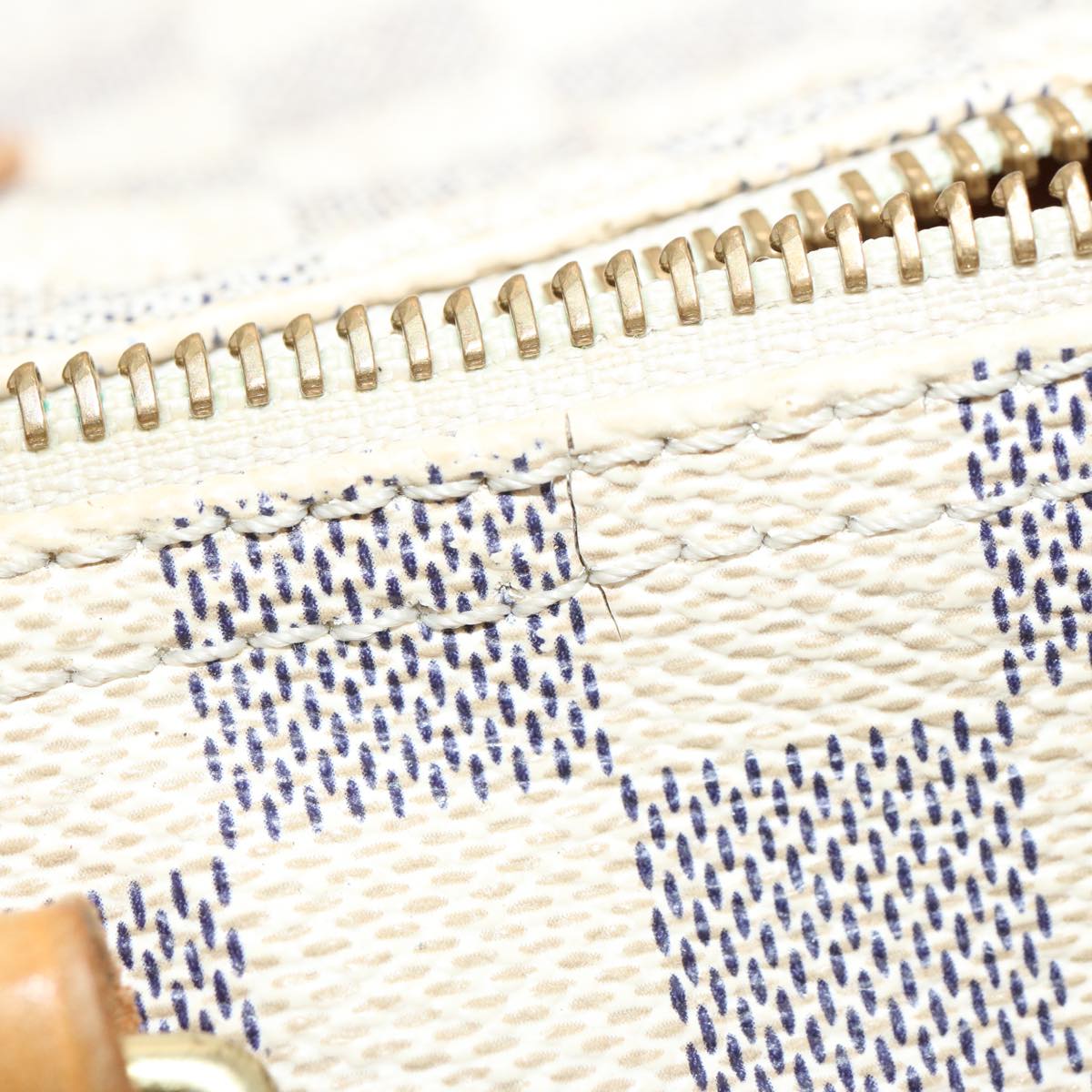 LOUIS VUITTON Damier Azur Speedy 30 Hand Bag N41533 LV yk11356