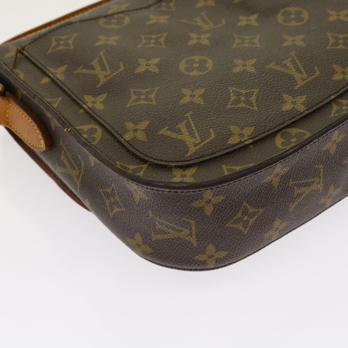 LOUIS VUITTON Monogram Saint Cloud GM Shoulder Bag M51242 LV yk11365