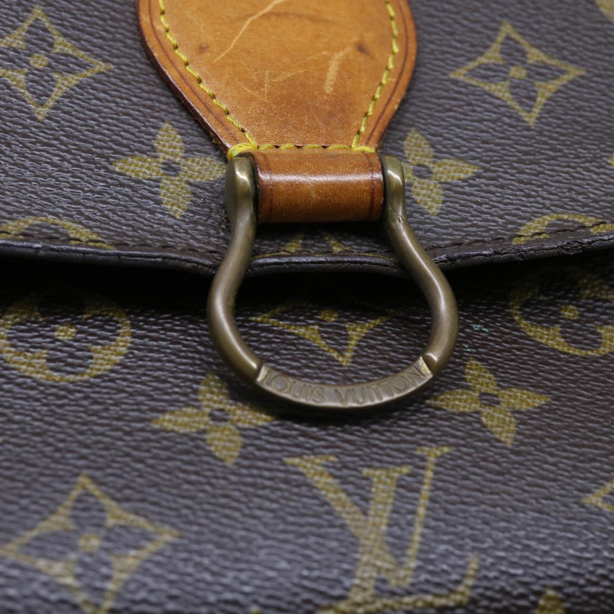 LOUIS VUITTON Monogram Saint Cloud GM Shoulder Bag M51242 LV yk11365