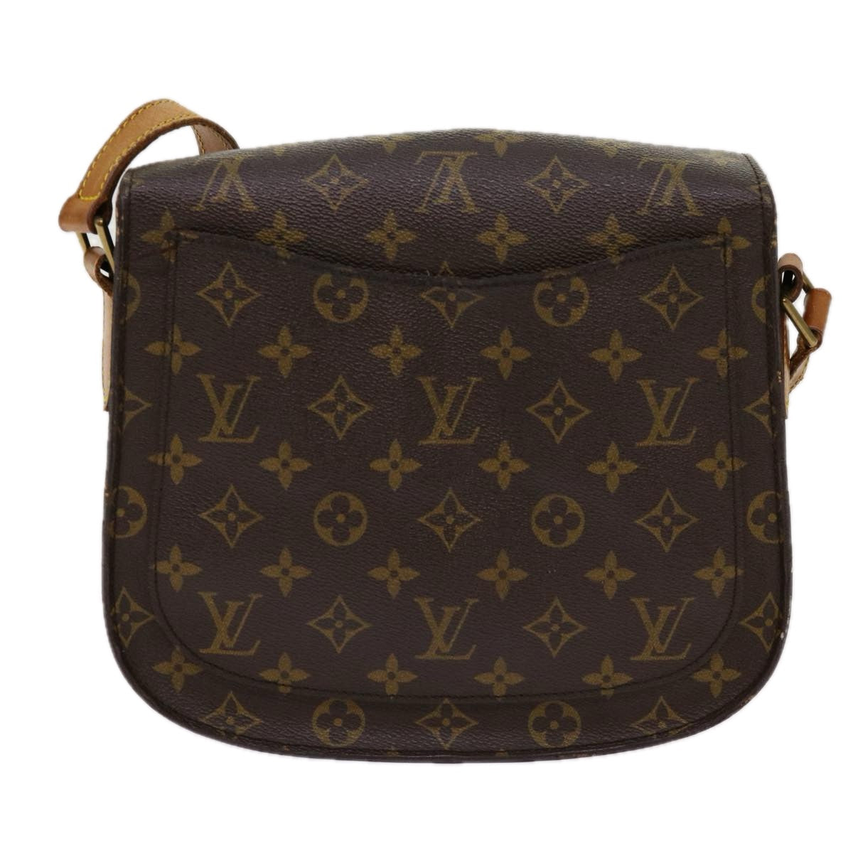 LOUIS VUITTON Monogram Saint Cloud GM Shoulder Bag M51242 LV yk11365