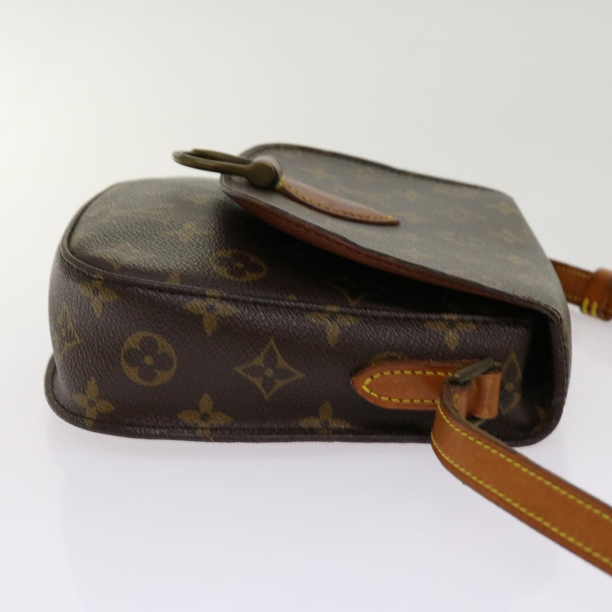 LOUIS VUITTON Monogram Saint Cloud MM Shoulder Bag M51243 LV yk11368