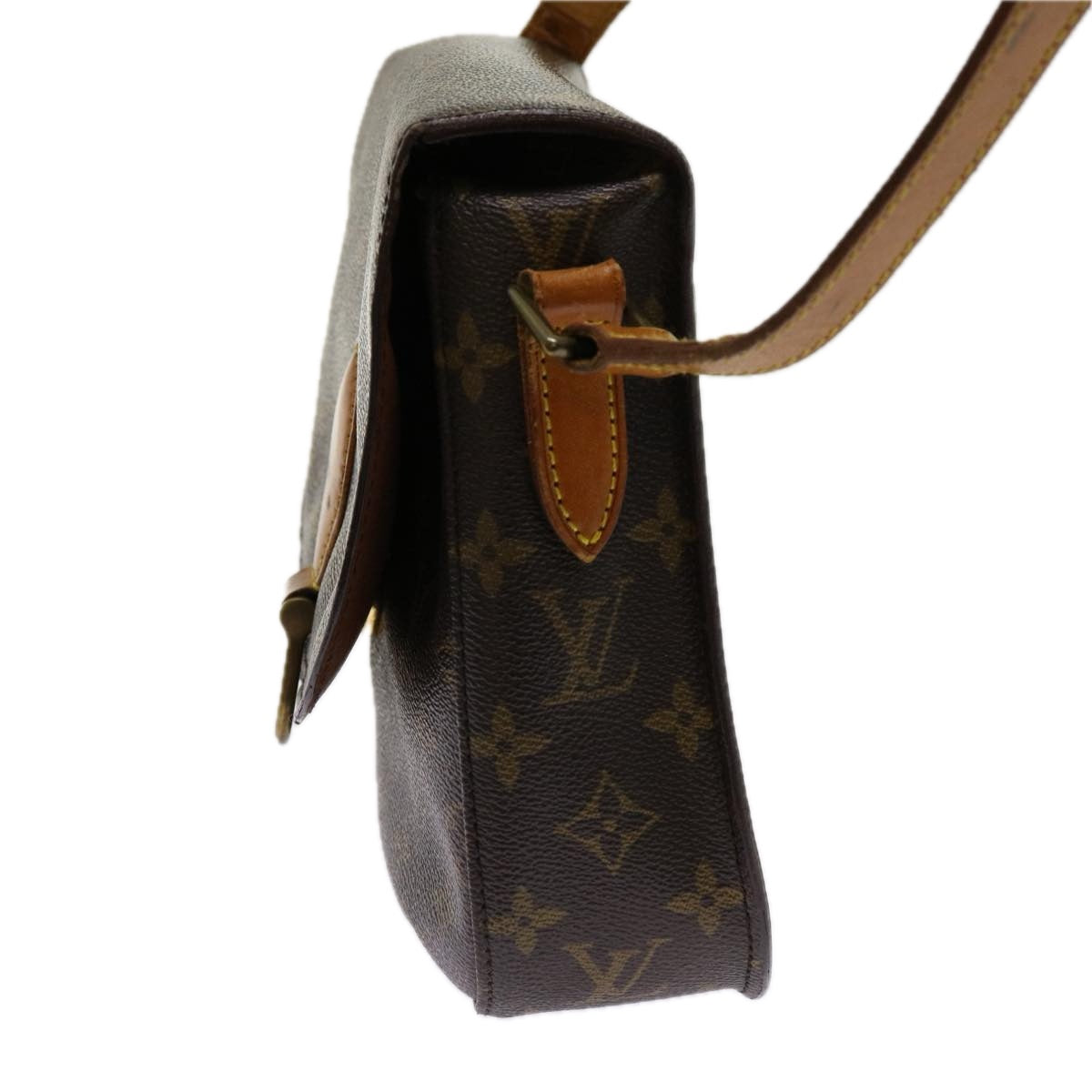 LOUIS VUITTON Monogram Saint Cloud GM Shoulder Bag M51242 LV yk11407