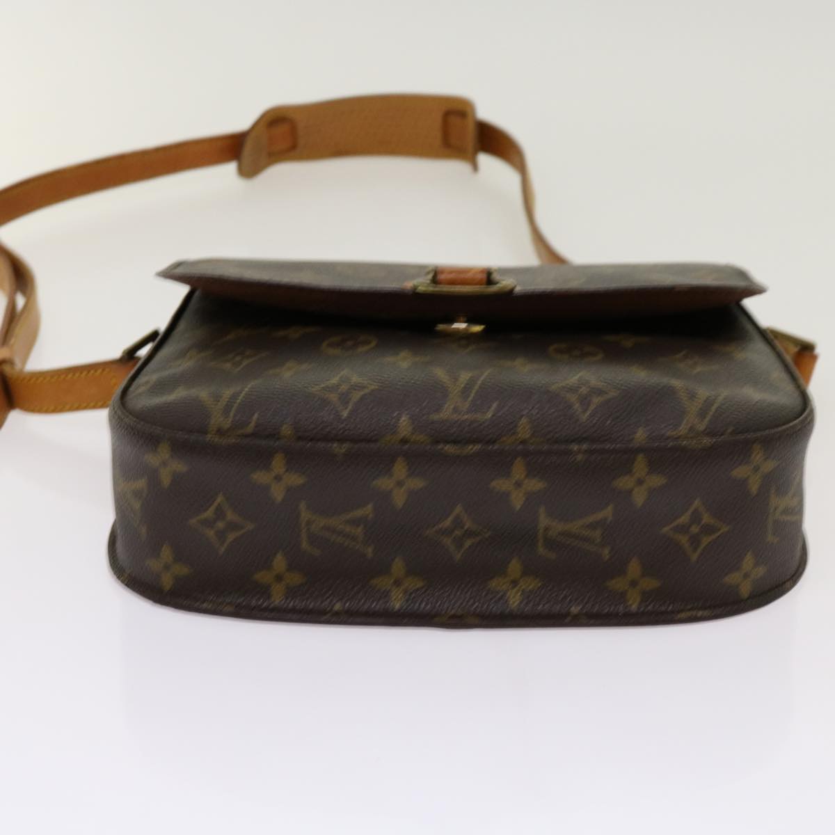 LOUIS VUITTON Monogram Saint Cloud GM Shoulder Bag M51242 LV yk11407