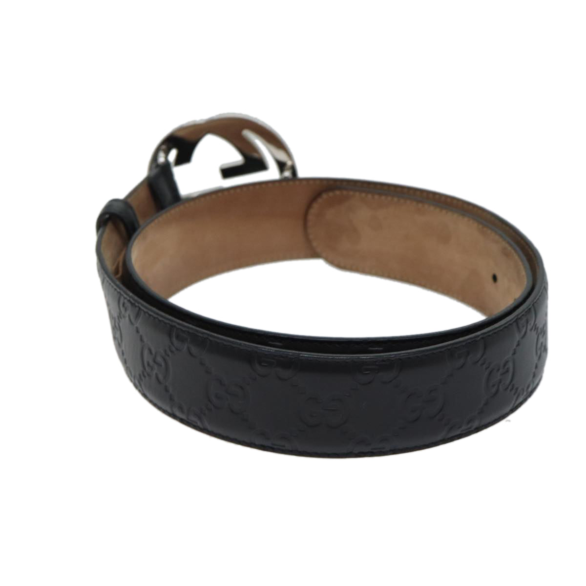 Luxury Gucci Trending 2025 Interlocking Luxury Gucci Trending 2025ssima GG Canvas Belt 37"" Black 411924  11445