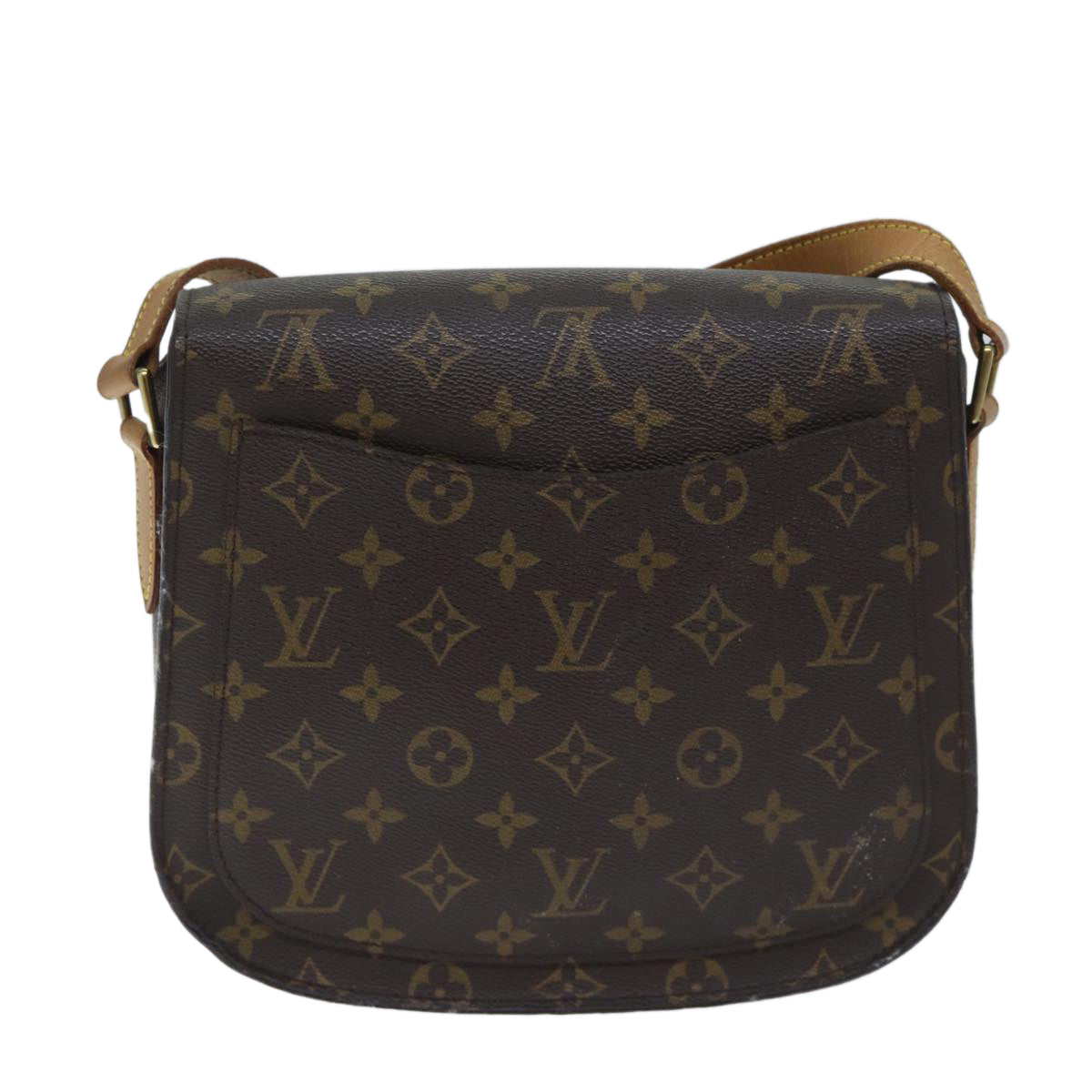 LOUIS VUITTON Monogram Saint Cloud GM Shoulder Bag M51242 LV yk11455