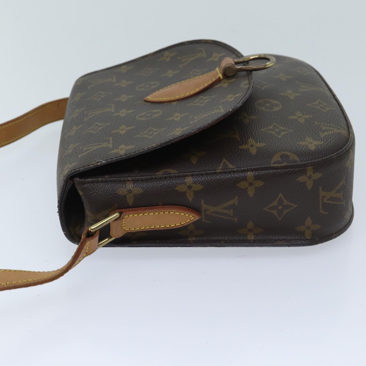 LOUIS VUITTON Monogram Saint Cloud GM Shoulder Bag M51242 LV yk11455