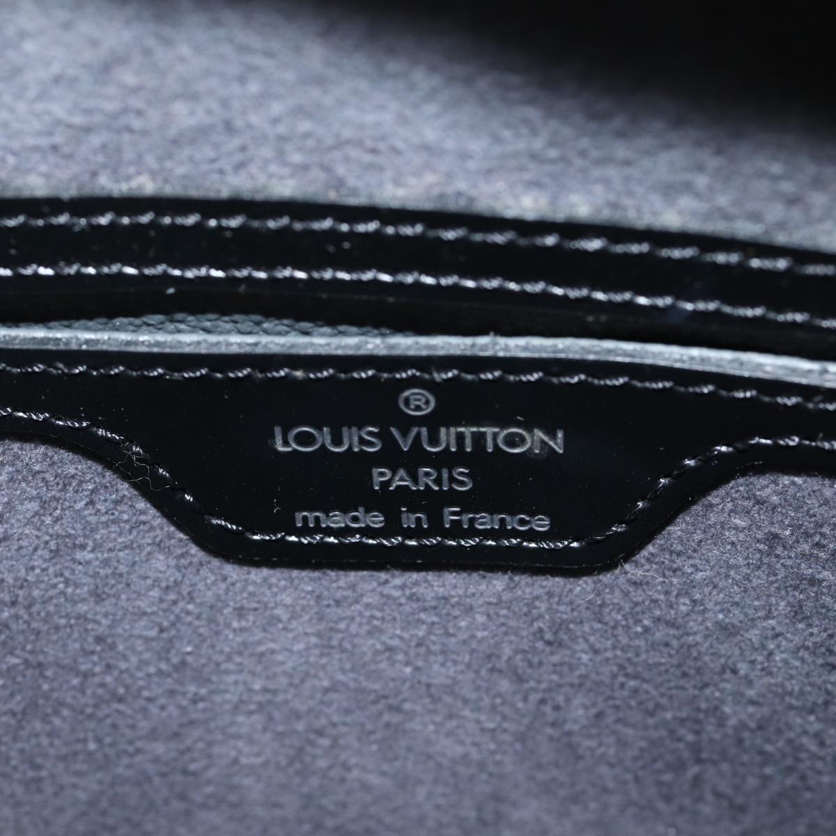 LOUIS VUITTON Epi Mabillon Backpack Black M52232 LV yk11505