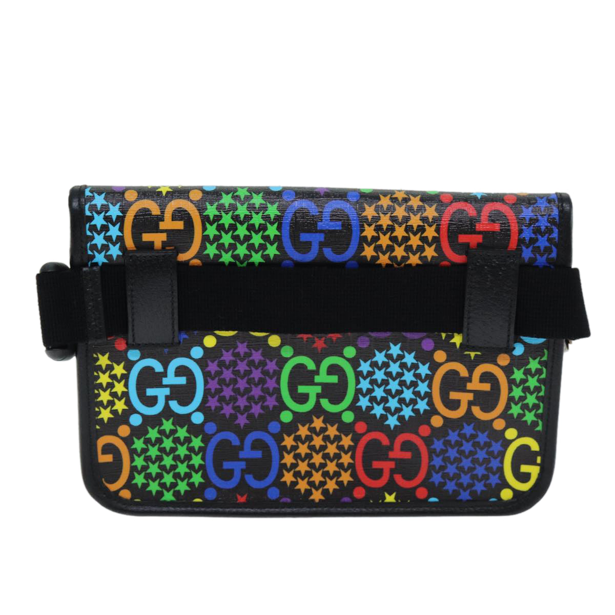 Luxury Gucci Trending 2025 GG Psychedelic Body Bag PVC Leather Multicolor 598113  11515