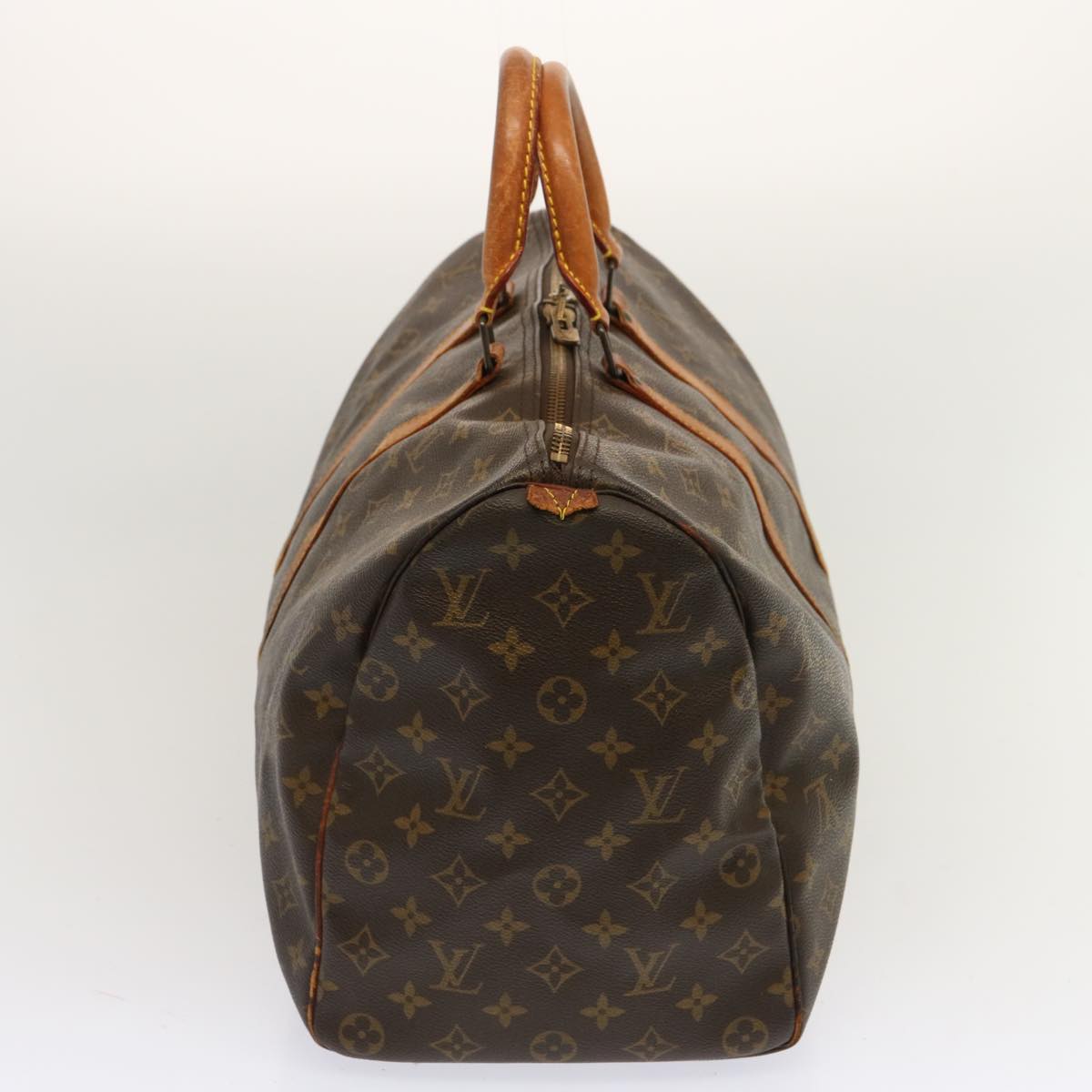 LOUIS VUITTON Monogram Keepall 45 Boston Bag M41428 LV yk11528