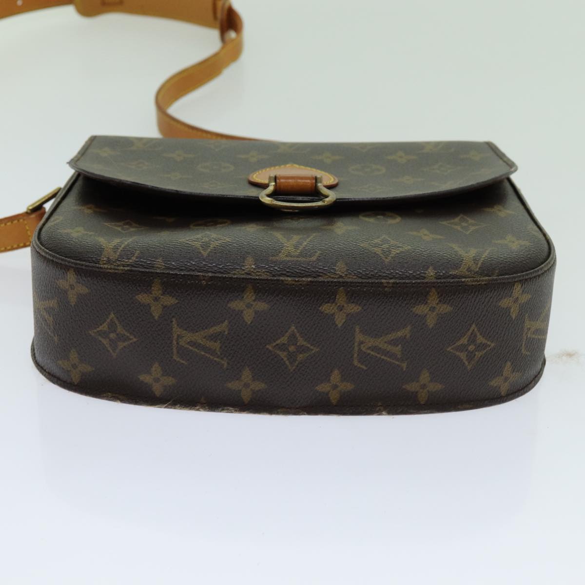 LOUIS VUITTON Monogram Saint Cloud GM Shoulder Bag M51242 LV yk11538