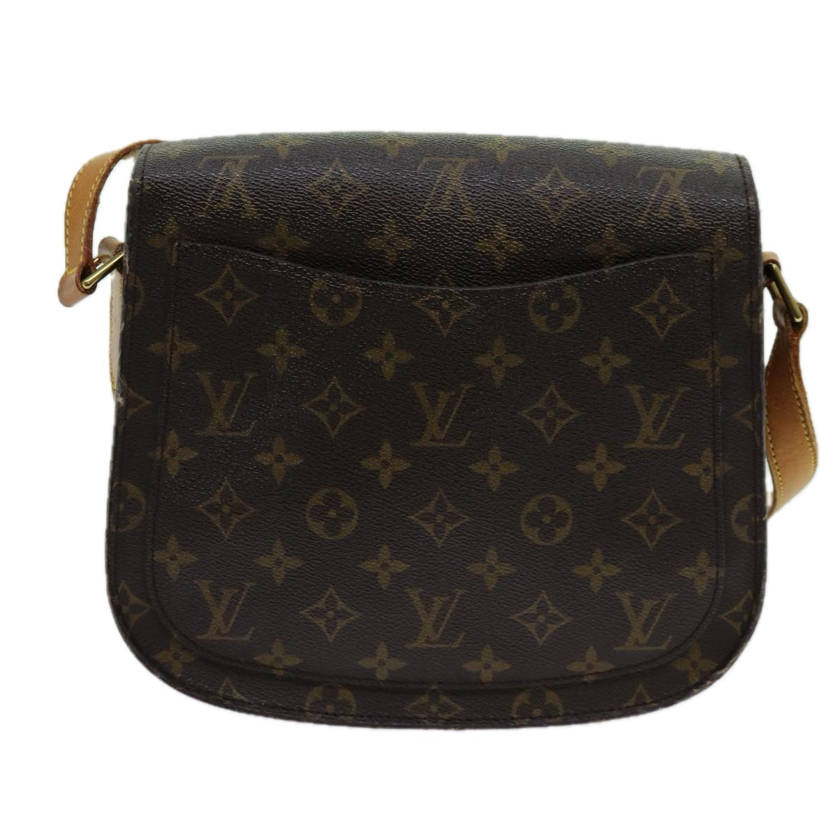 LOUIS VUITTON Monogram Saint Cloud GM Shoulder Bag M51242 LV yk11538
