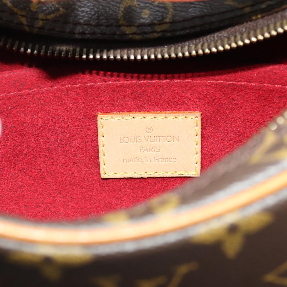 LOUIS VUITTON Monogram Pochette Croissant Shoulder Bag M51510 LV yk11546A