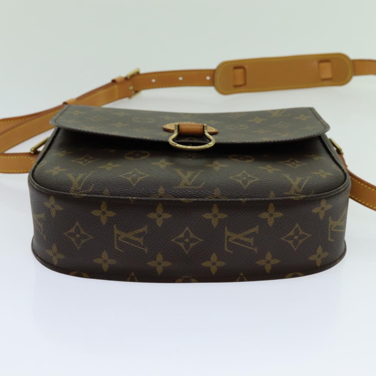 LOUIS VUITTON Monogram Saint Cloud GM Shoulder Bag M51242 LV yk11558