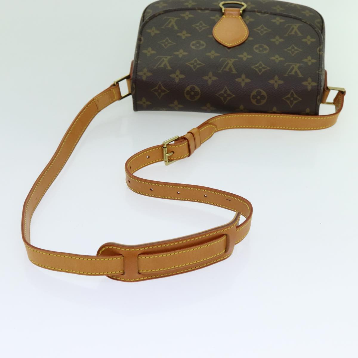 LOUIS VUITTON Monogram Saint Cloud GM Shoulder Bag M51242 LV yk11559