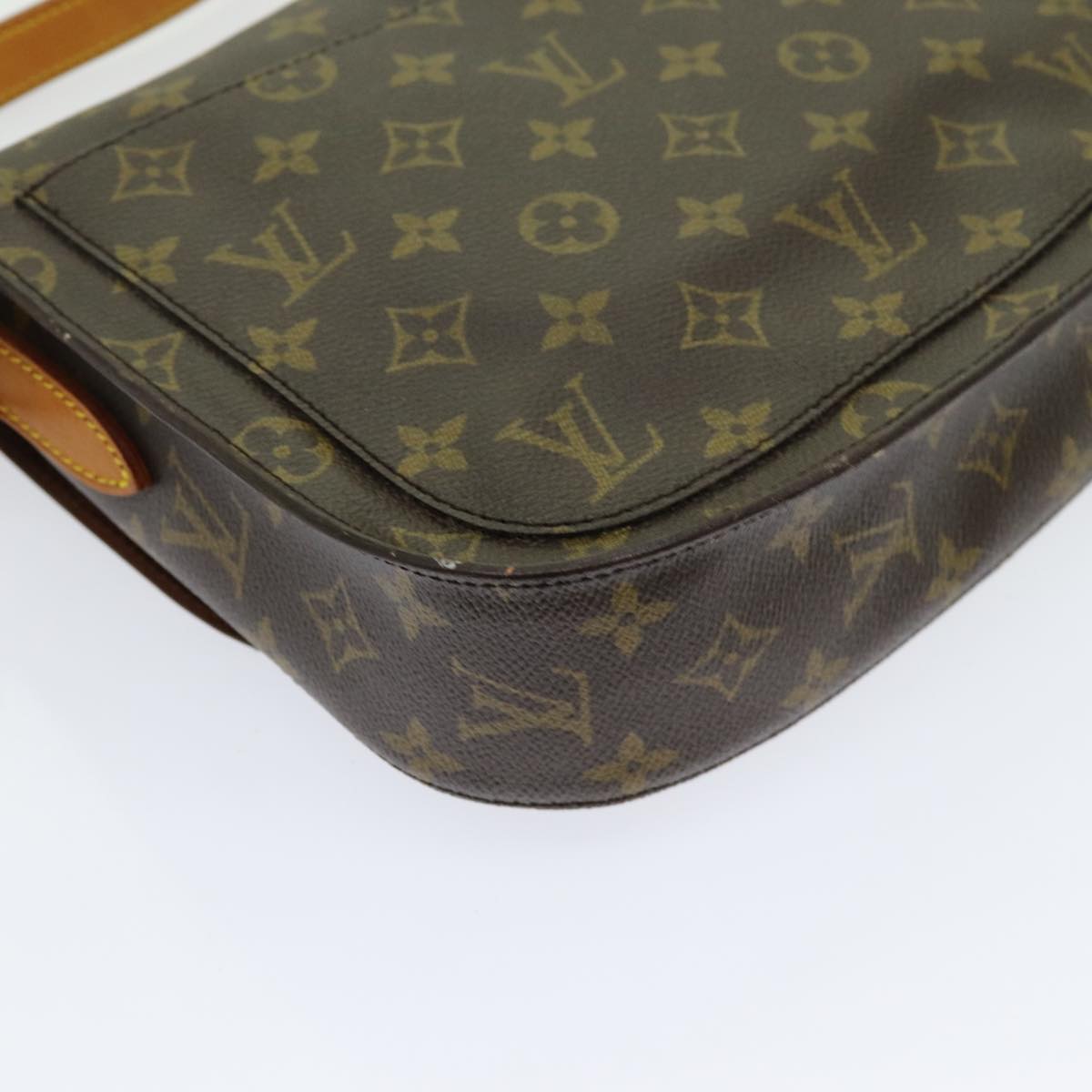 LOUIS VUITTON Monogram Saint Cloud GM Shoulder Bag M51242 LV yk11560