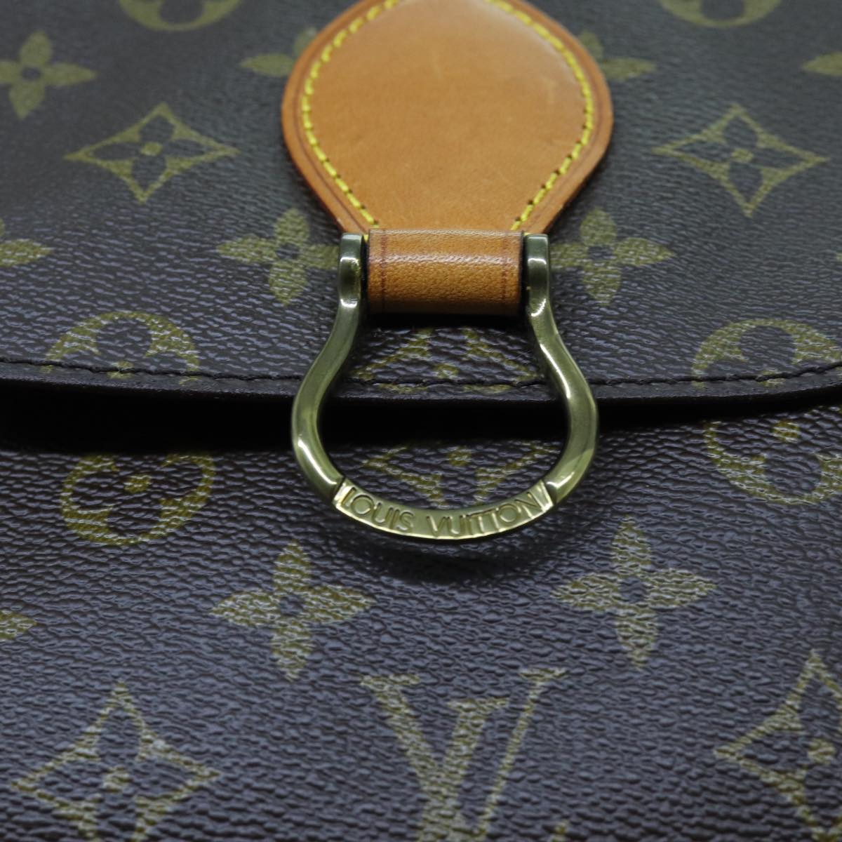 LOUIS VUITTON Monogram Saint Cloud GM Shoulder Bag M51242 LV yk11560