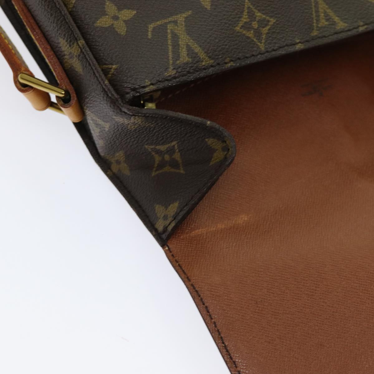 LOUIS VUITTON Monogram Saint Cloud GM Shoulder Bag M51242 LV yk11560