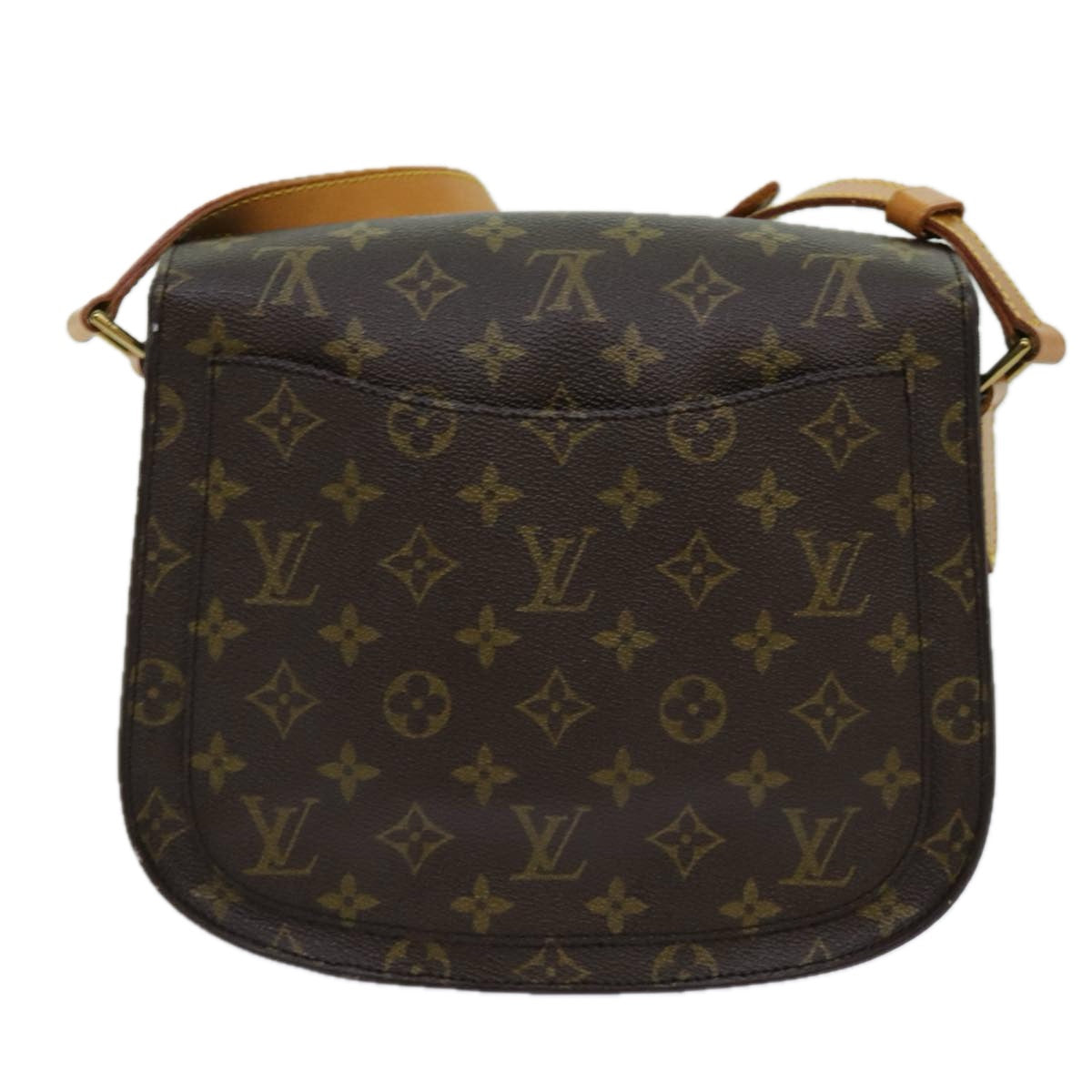 LOUIS VUITTON Monogram Saint Cloud GM Shoulder Bag M51242 LV yk11560
