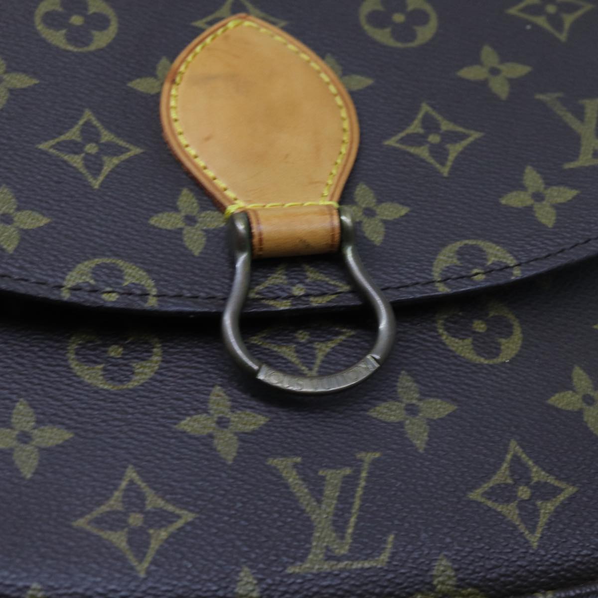 LOUIS VUITTON Monogram Saint Cloud GM Shoulder Bag M51242 LV yk11571
