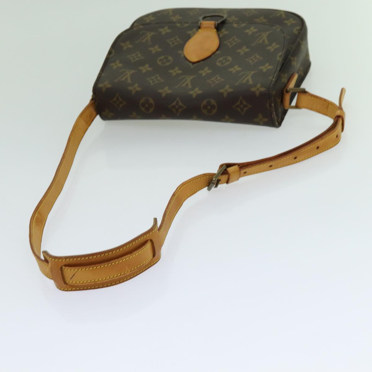 LOUIS VUITTON Monogram Saint Cloud GM Shoulder Bag M51242 LV yk11571