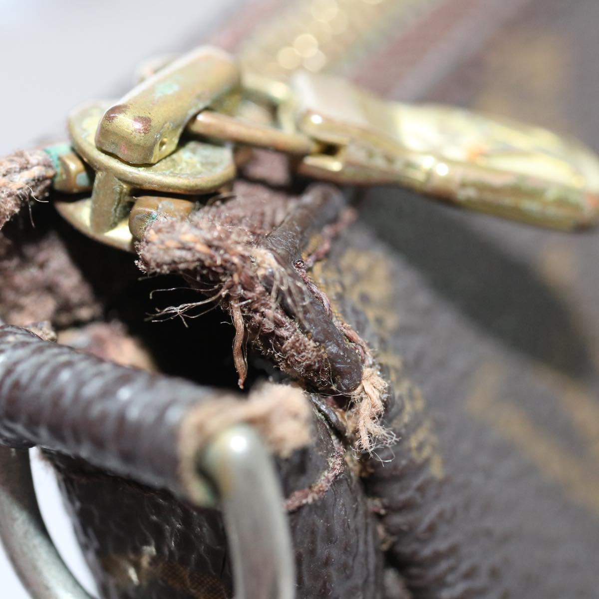 LOUIS VUITTON Monogram Pochette Accessoires Pouch M51980 LV yk11572