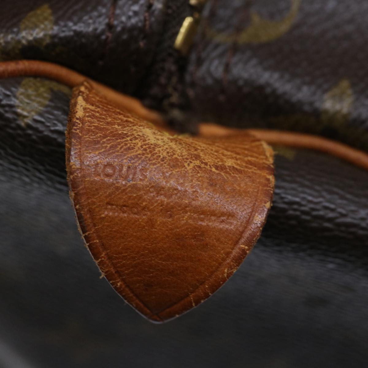 LOUIS VUITTON Monogram Keepall 50 Boston Bag M41426 LV yk11576