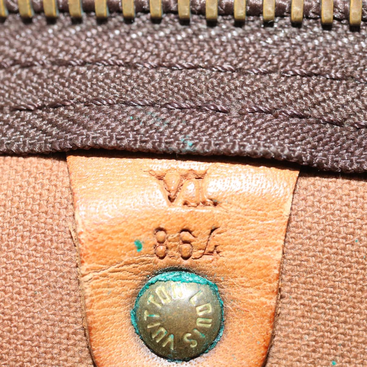 LOUIS VUITTON Monogram Keepall 50 Boston Bag M41426 LV yk11576