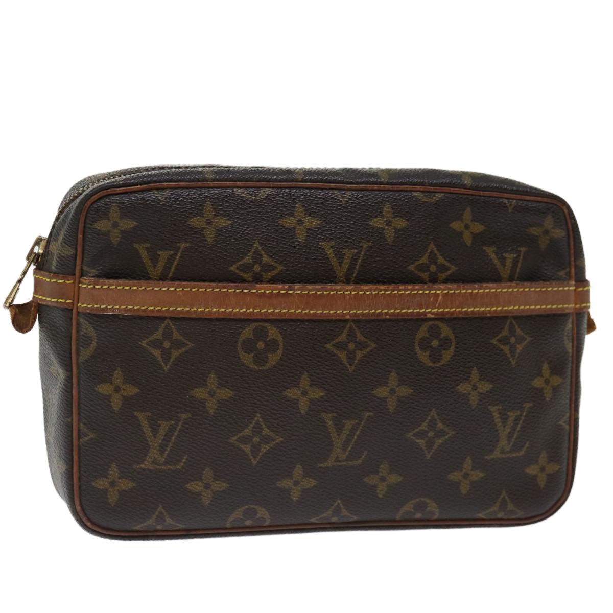 LOUIS VUITTON Monogram Compiegne 23 Clutch Bag M51847 LV yk11592