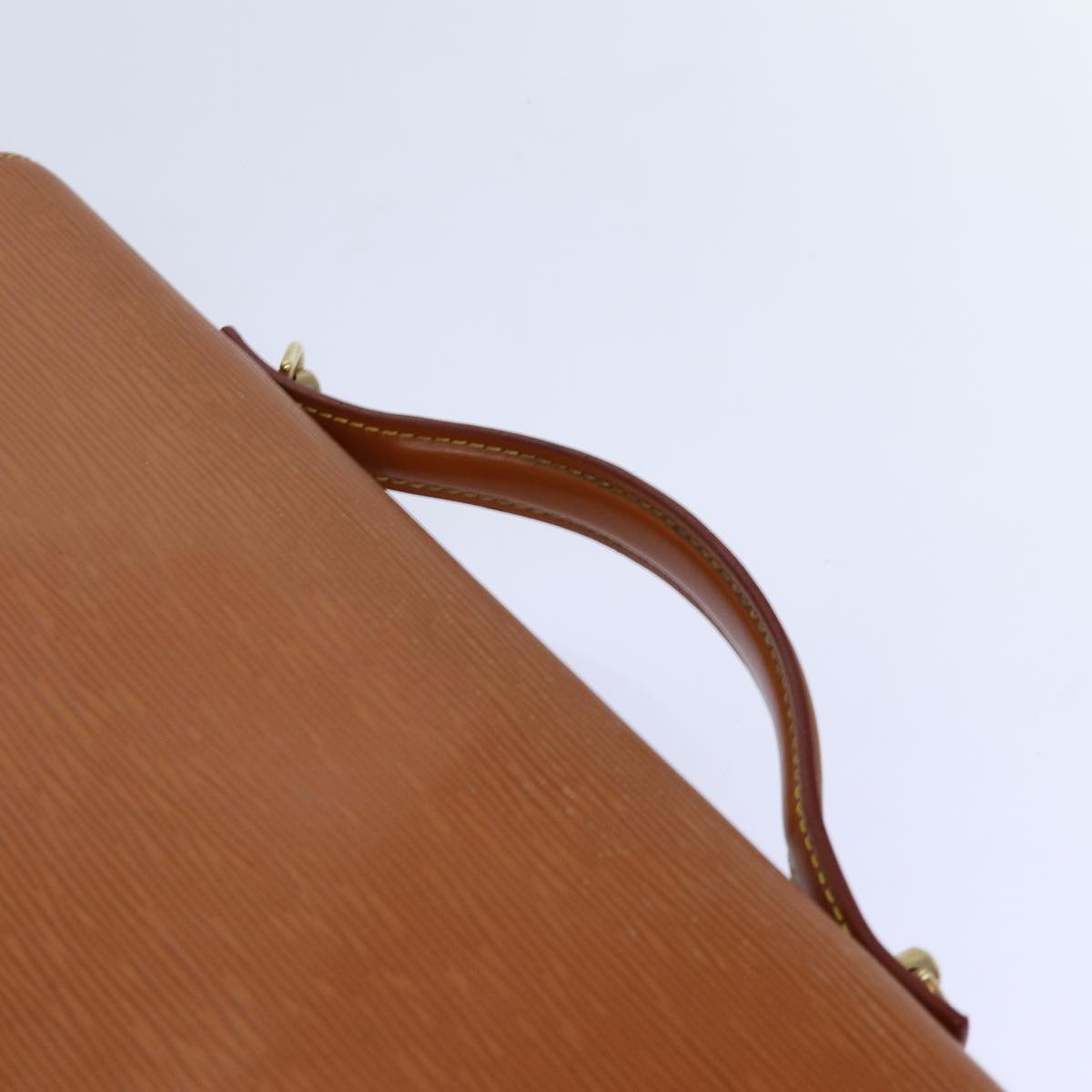 LOUIS VUITTON Epi Porte Documents Bandouliere Brown M54468 LV yk11593