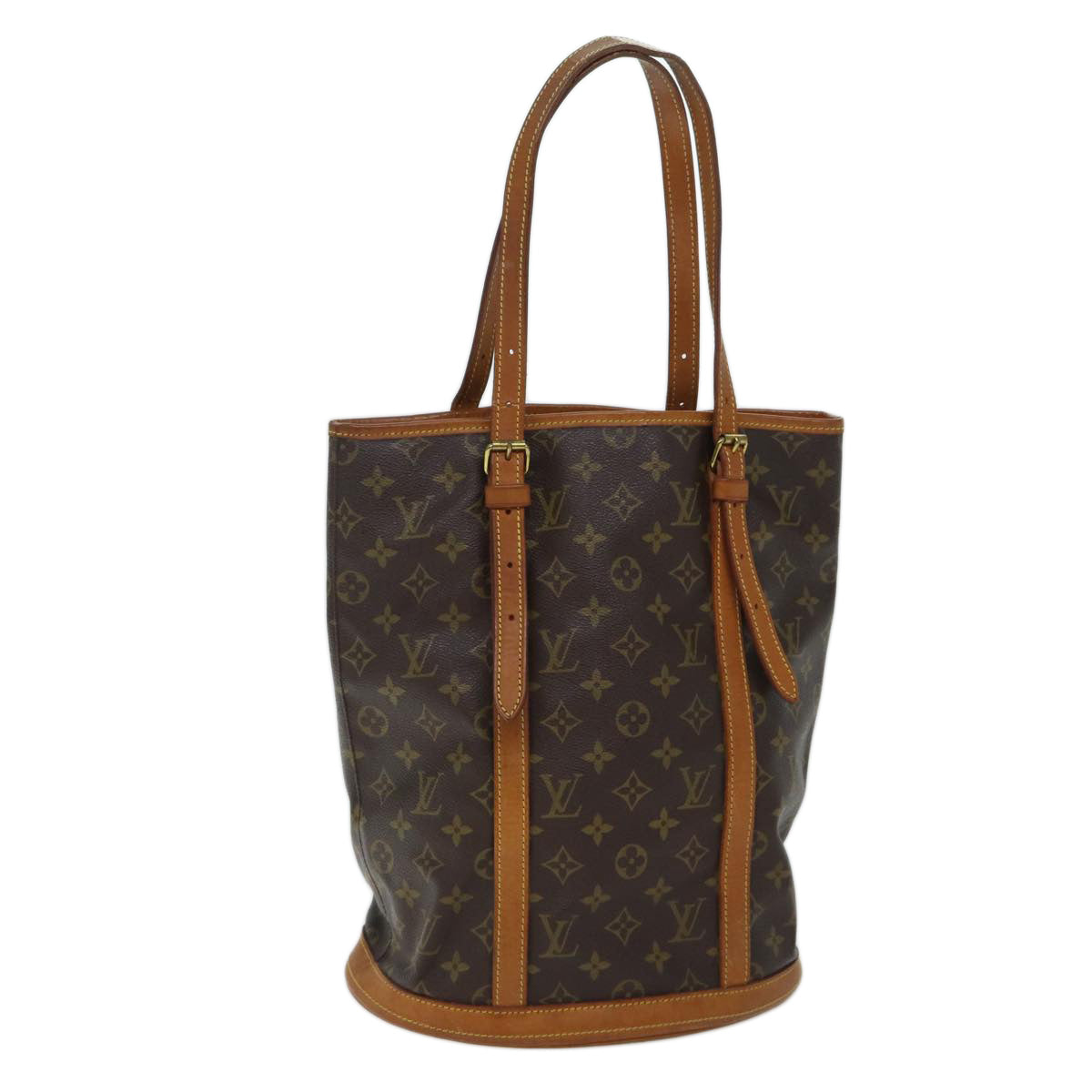 LOUIS VUITTON Monogram Bucket GM Shoulder Bag Vintage M42236 LV yk11603