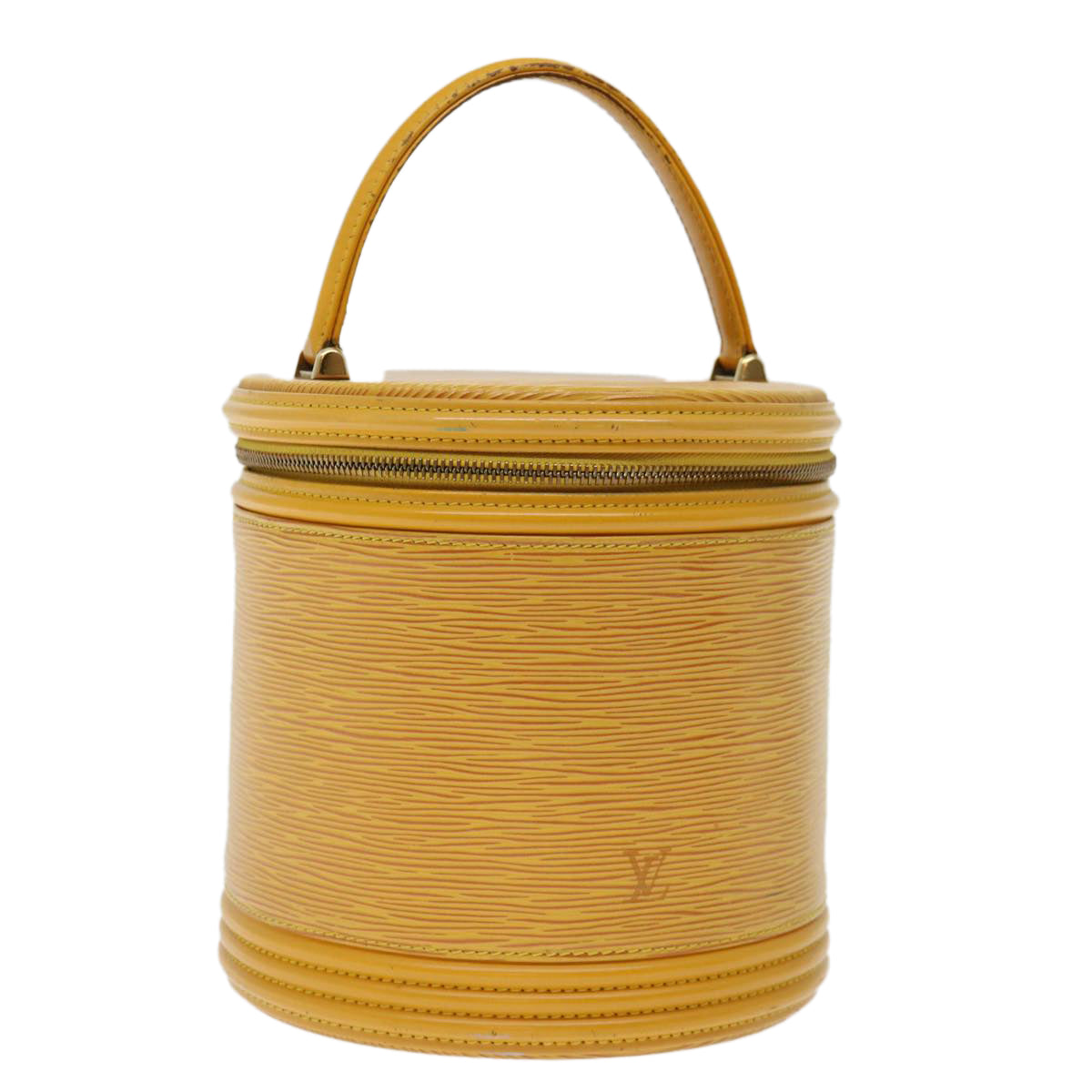 LOUIS VUITTON Epi Cannes Hand Bag Yellow M48039 LV yk11614