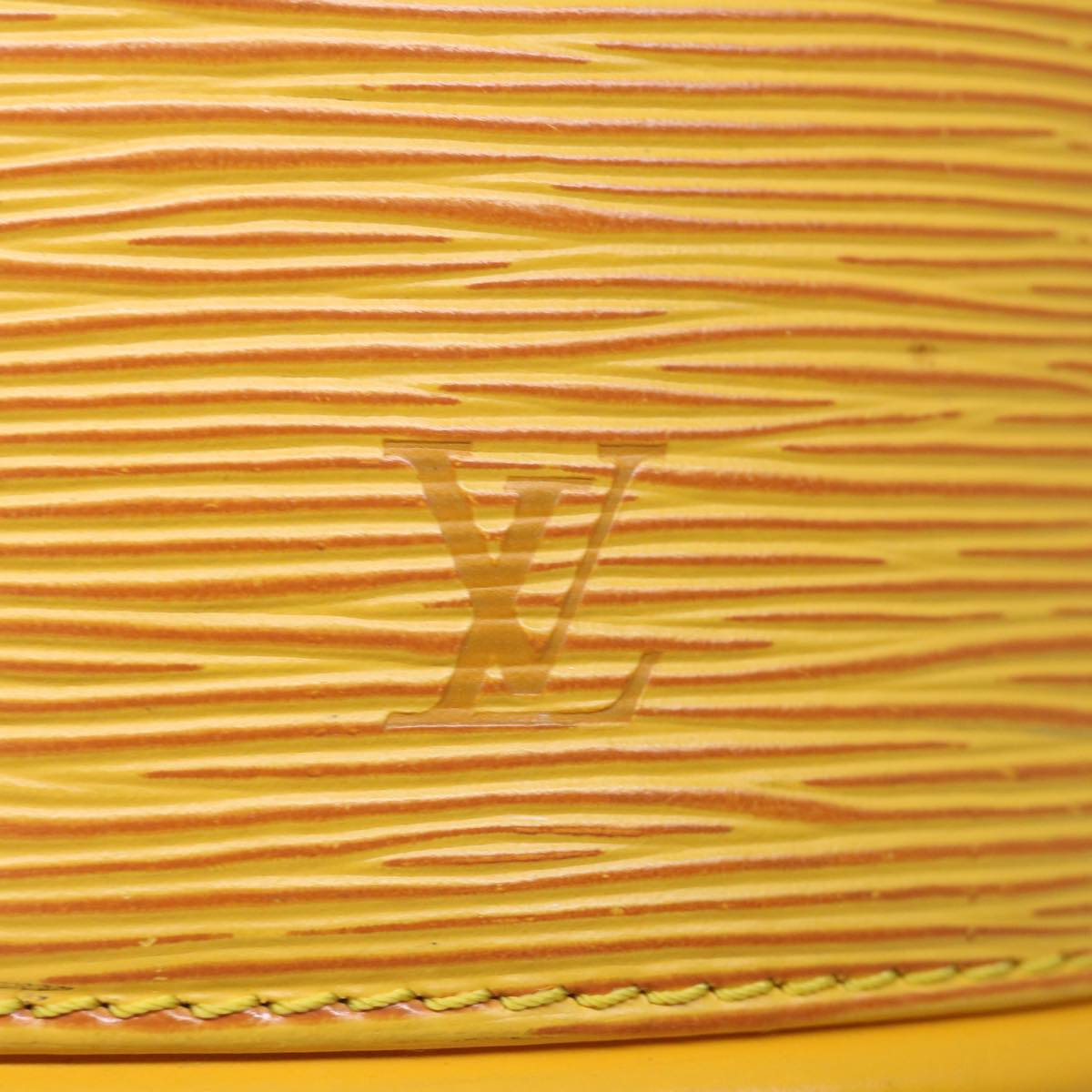 LOUIS VUITTON Epi Cannes Hand Bag Yellow M48039 LV yk11614