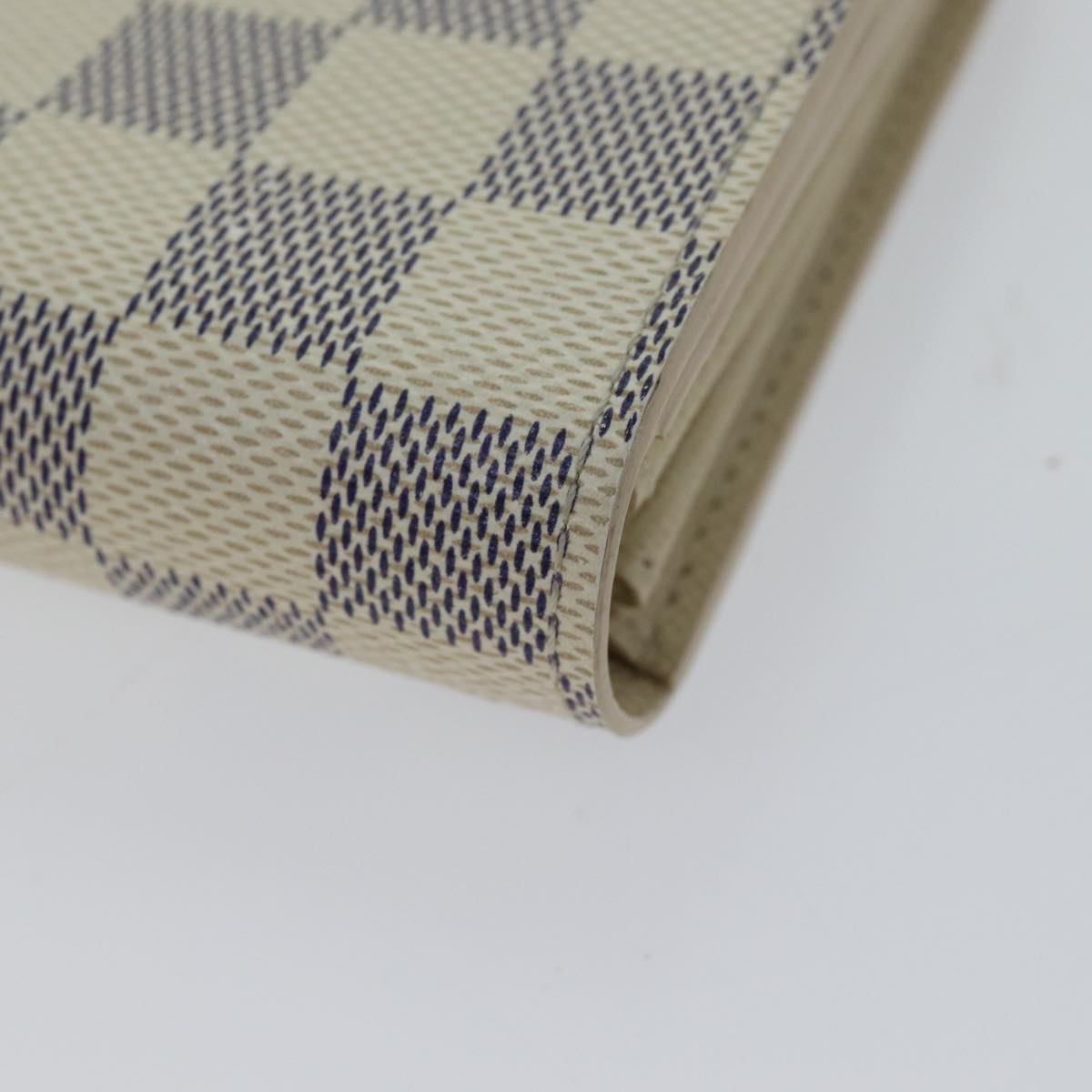 LOUIS VUITTON Damier Azur Portefeuille Sarah Long Wallet N63208 LV yk11622